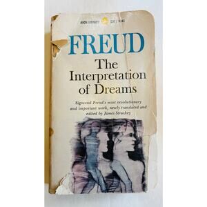 FREUD The Interpretation of Dreams 1968 Vintage Paperback - Avon Library
